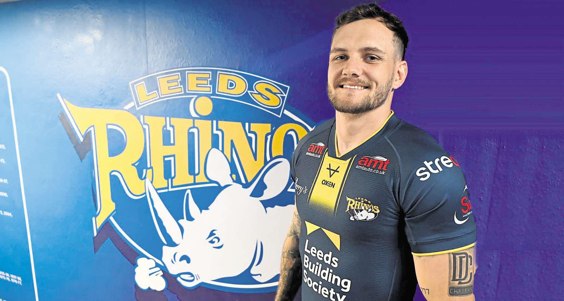 O'Neill's 'grinning from ear to ear' after swapping Leopards for Rhinos