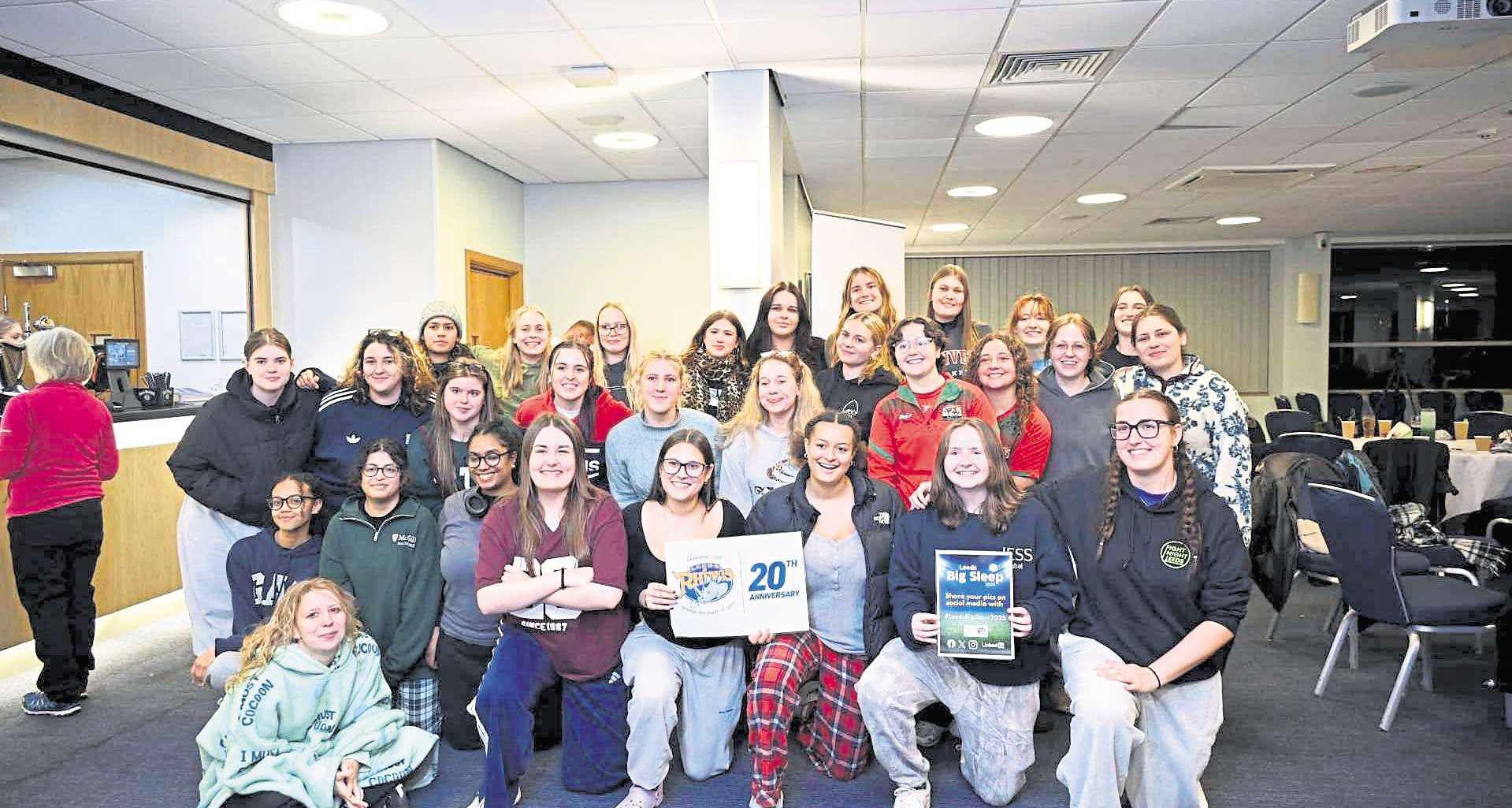 Thousands raised for two Leeds charities from annual Big Sleep