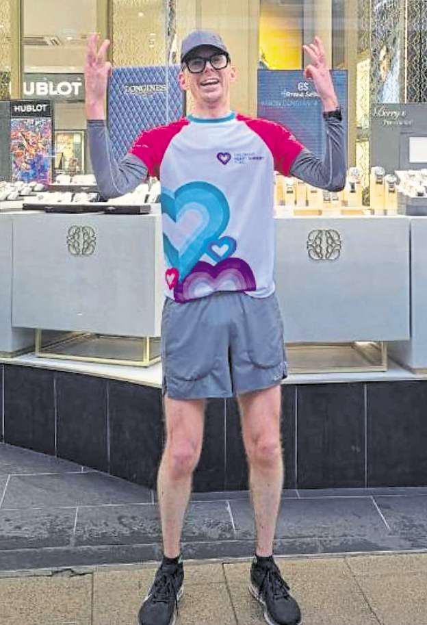 Marathon man Matt running for child-heart fund