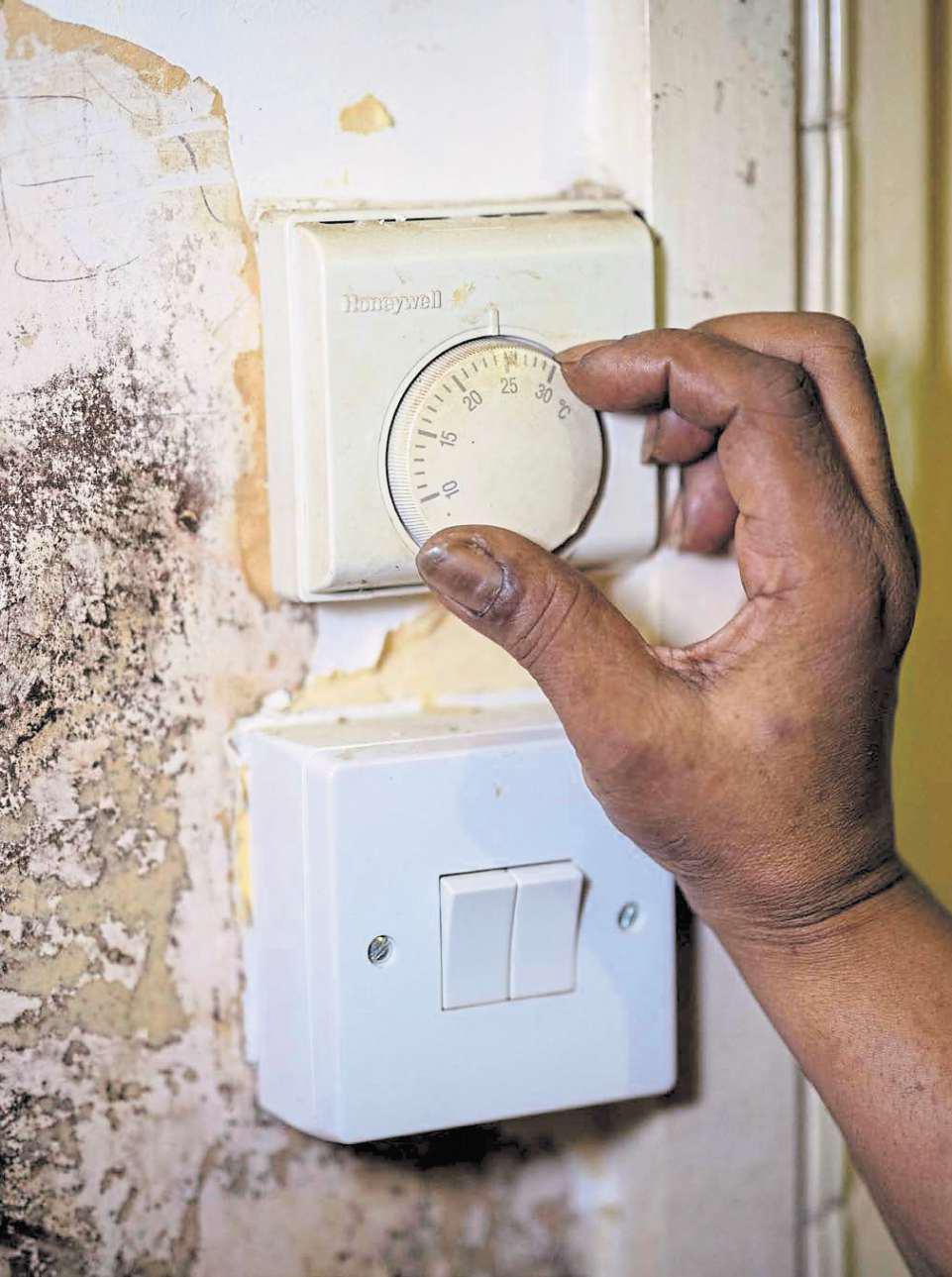 Time to turn up heat on landlords of cold, damp, mouldy flats says mum