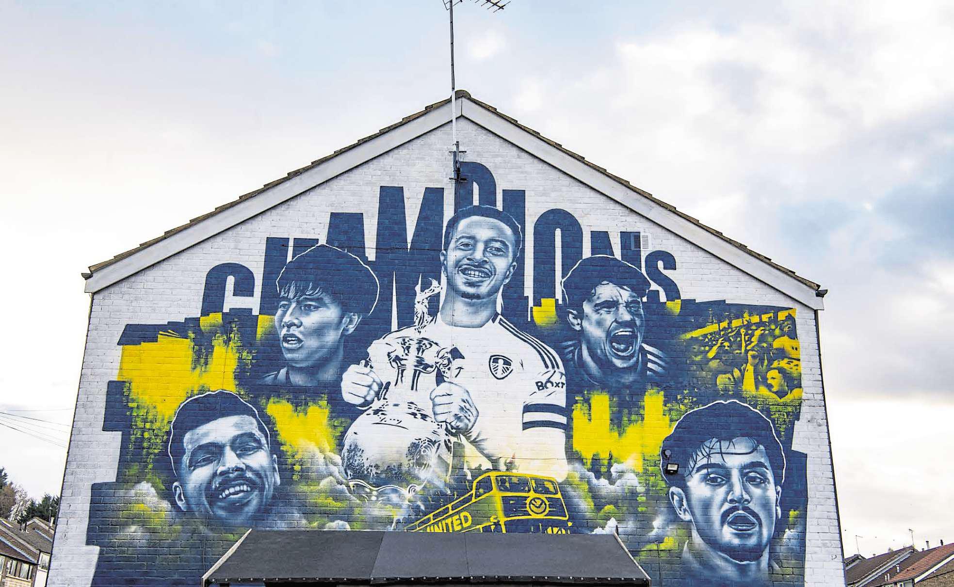 Stunning new Leeds United mural appears next to Elland Road