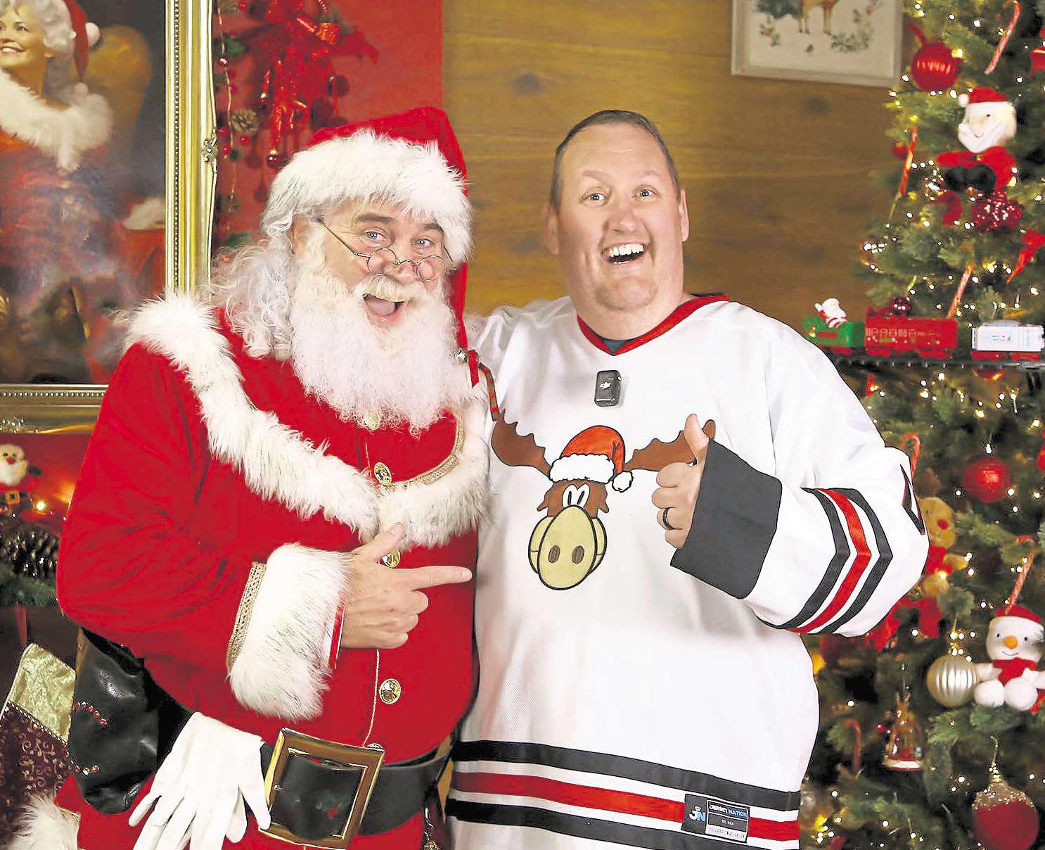 When Santa calls, how can you say 'no' to a quick photo shoot?