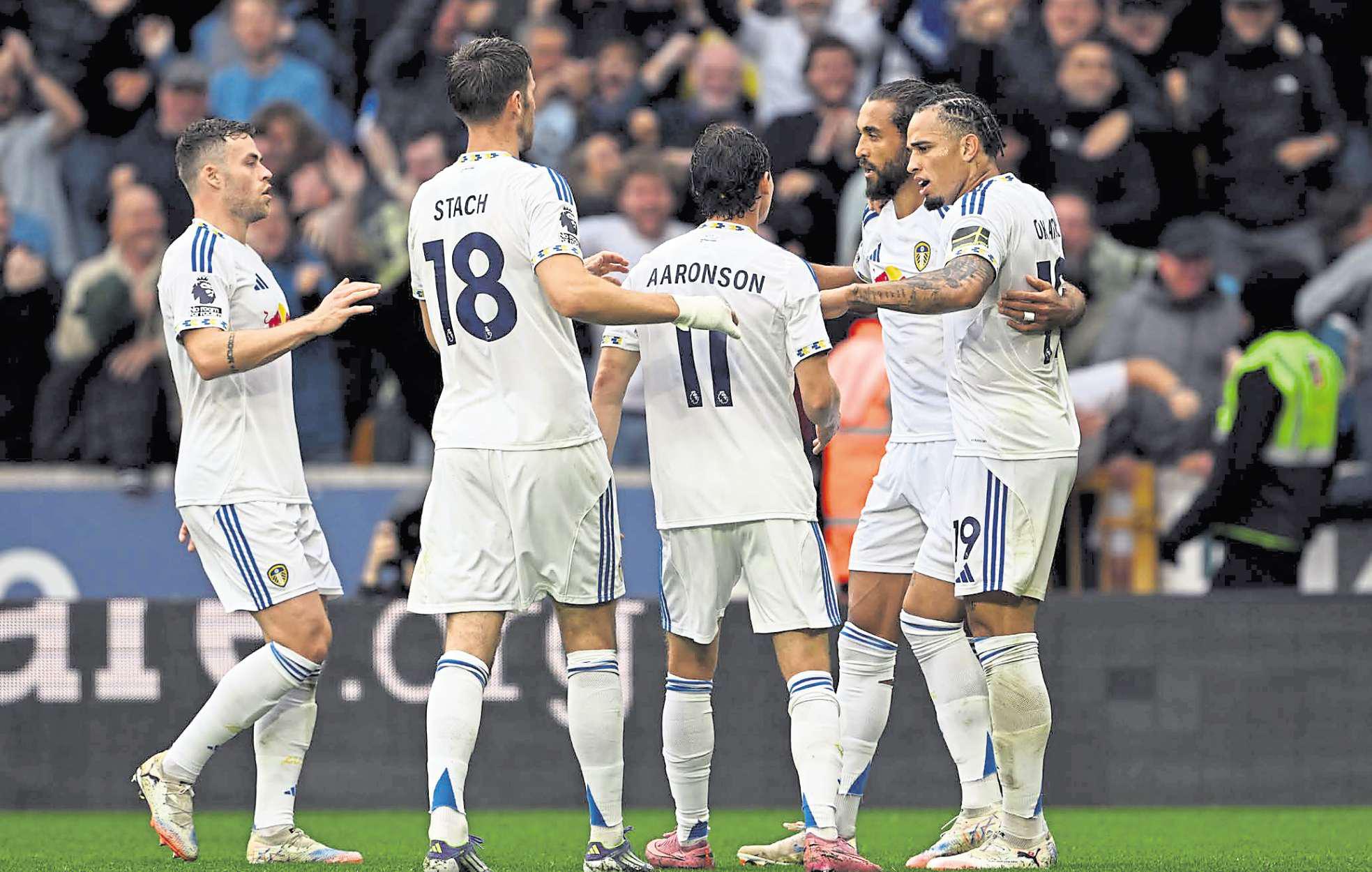 Striker Calvert-Lewin's loving life at Leeds after a tough time at Toffees