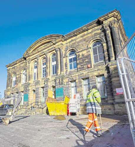 Work begins to turn listed building into education centre
