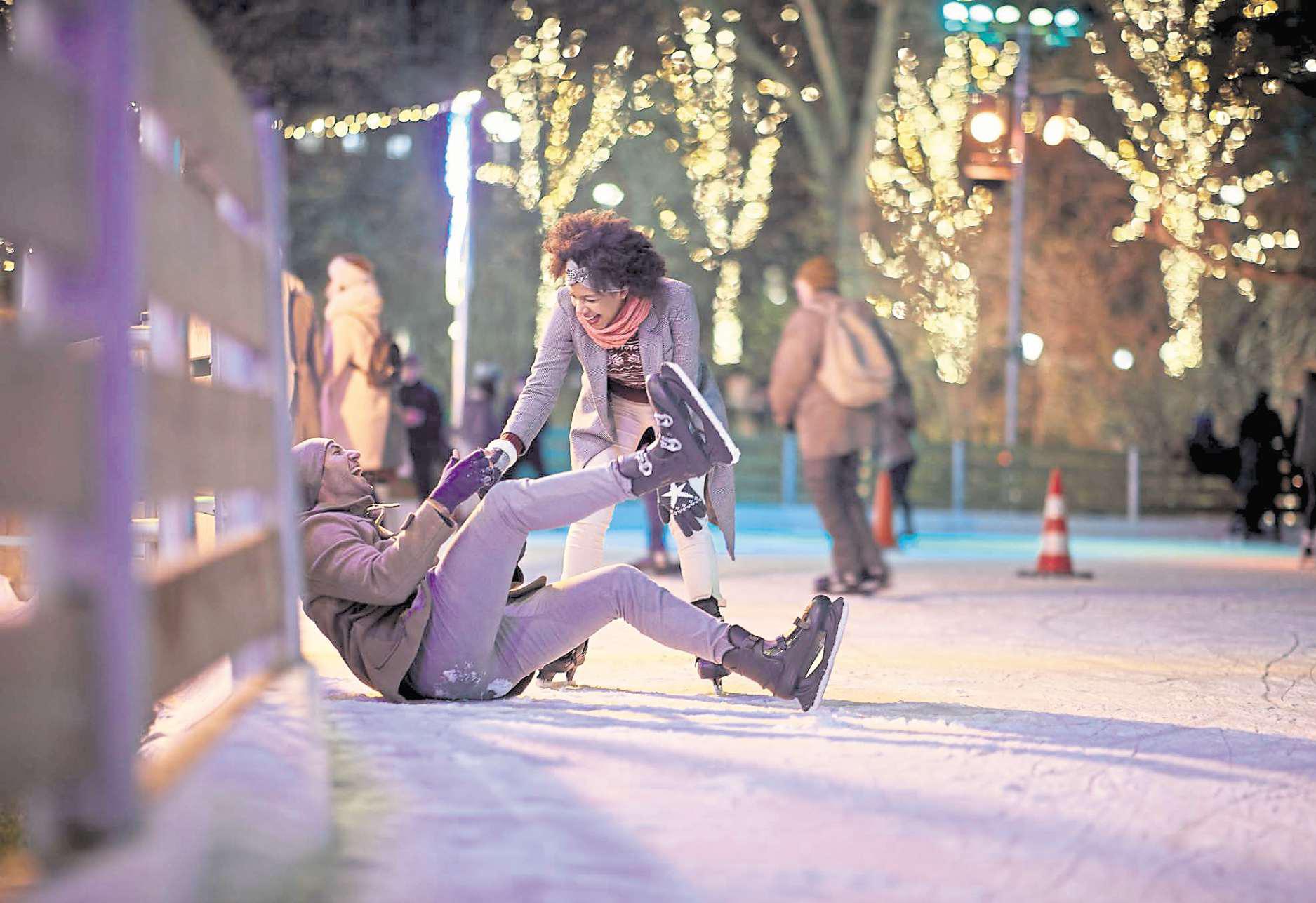 Skating with disaster with the Big Day too close for comfort