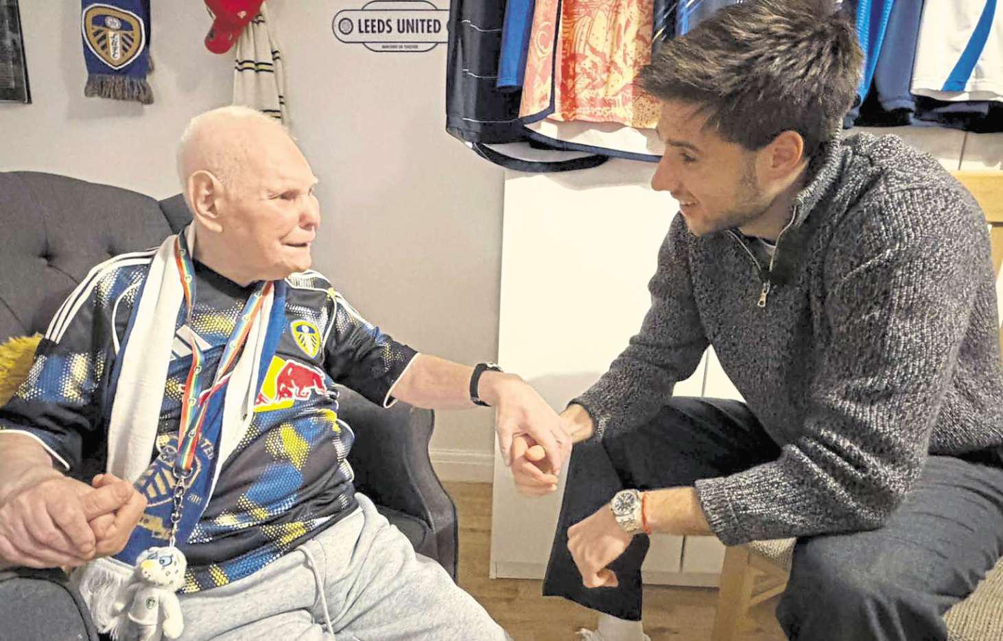 Gruev's visit and special gesture for lifelong fans