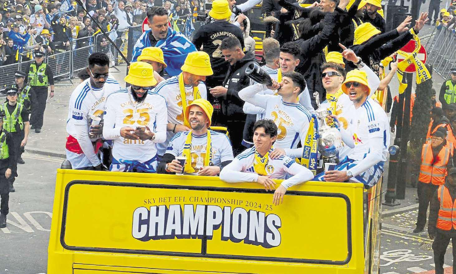 A football club with a flair for the dramatic - that's Leeds