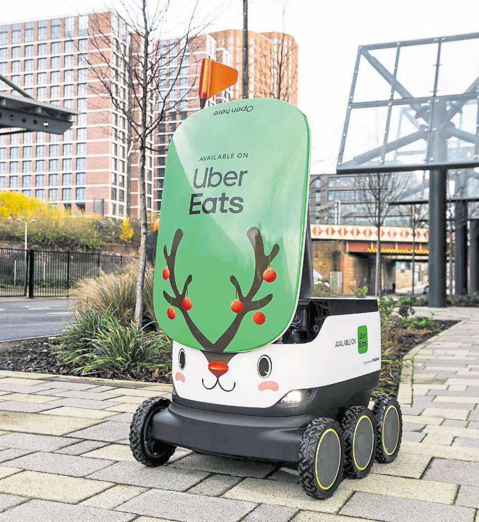 More UberEats robot delivery areas launched