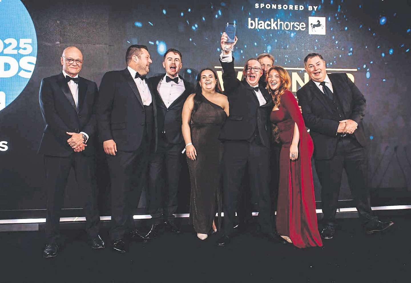 A Pudsey used car dealership celebrates winning a motor trade 'Oscar'