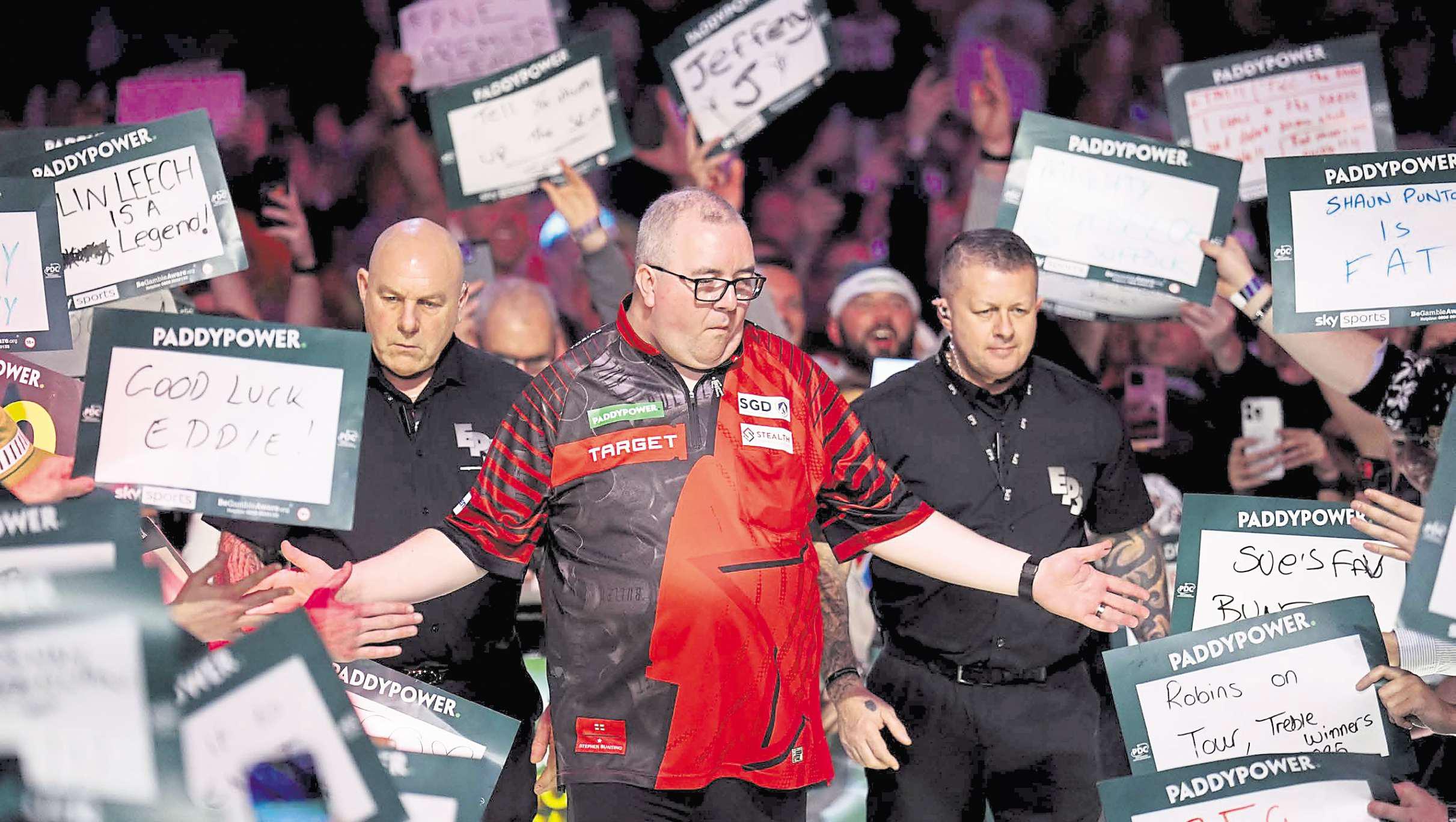 Cupid's arrow hits as we all fall in love with watching the darts