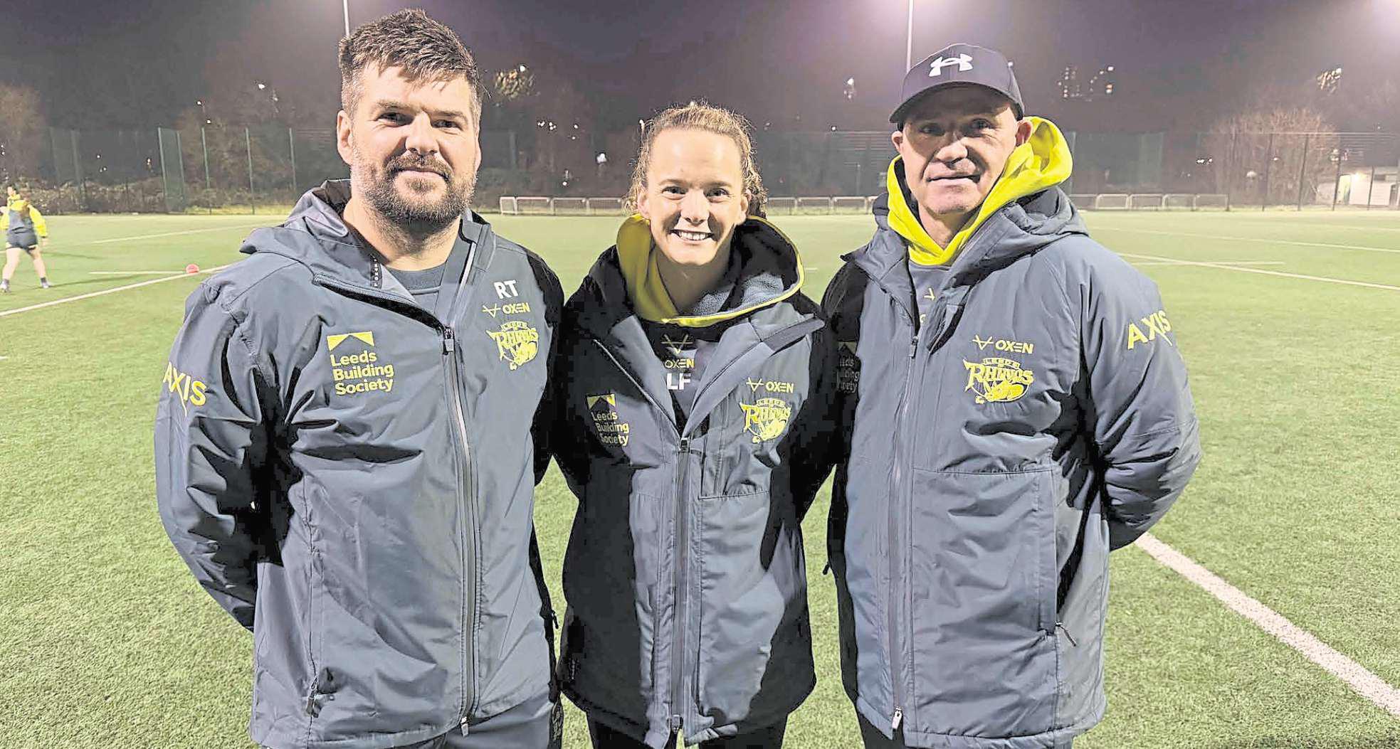 Treble-winning assistant-coach back at Rhinos in a new backroom role
