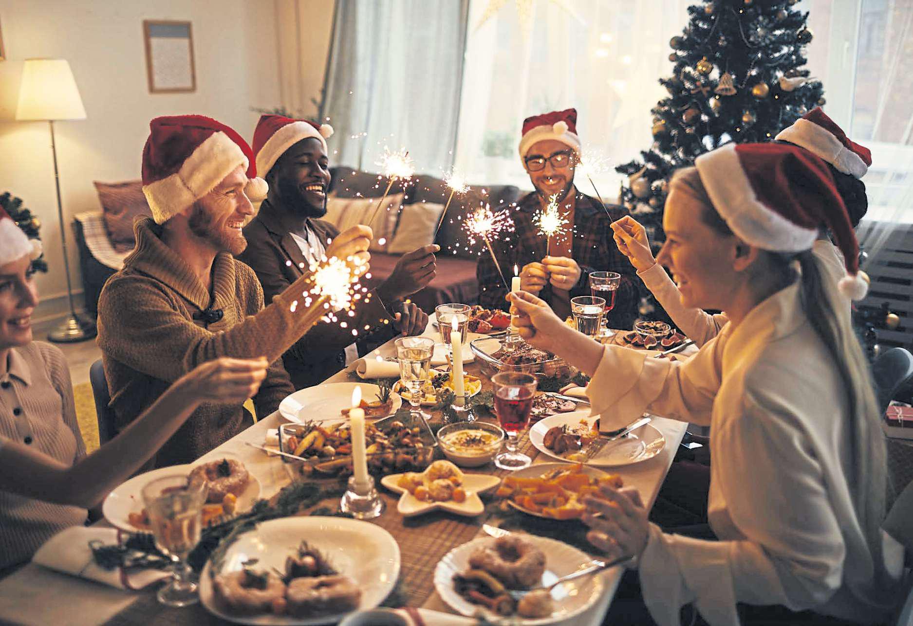 Festive cheer, mandatory party fun and elastic waistlines