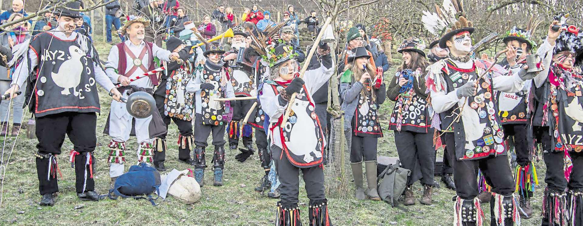 Otley welcomes wassail blessing