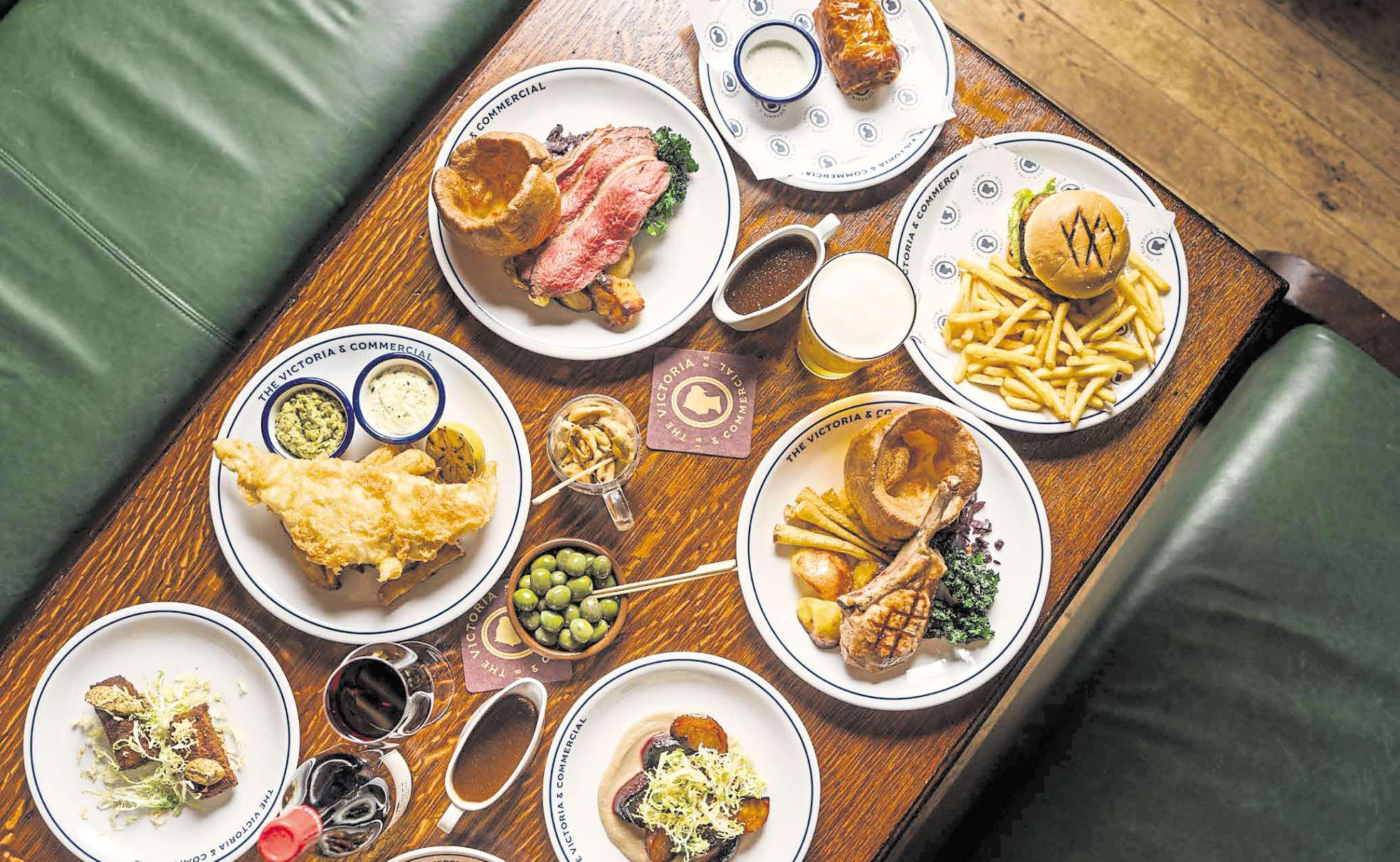 Leeds pub Victoria and Commercial reveals first official menu showcase