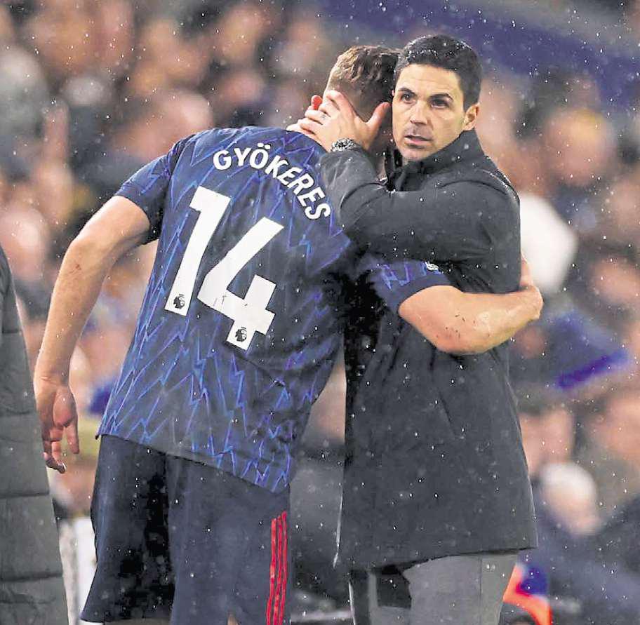Arteta hails atmosphere at Elland Road
