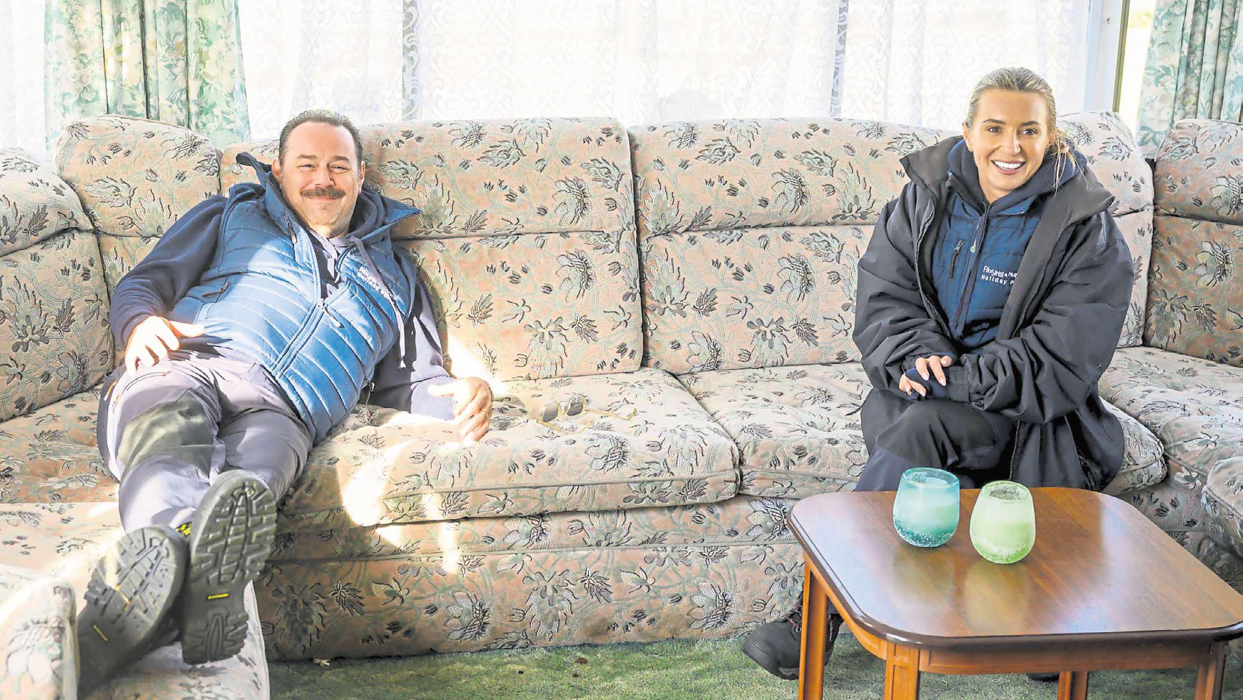The Dyers' drive to revive the great British caravan holiday