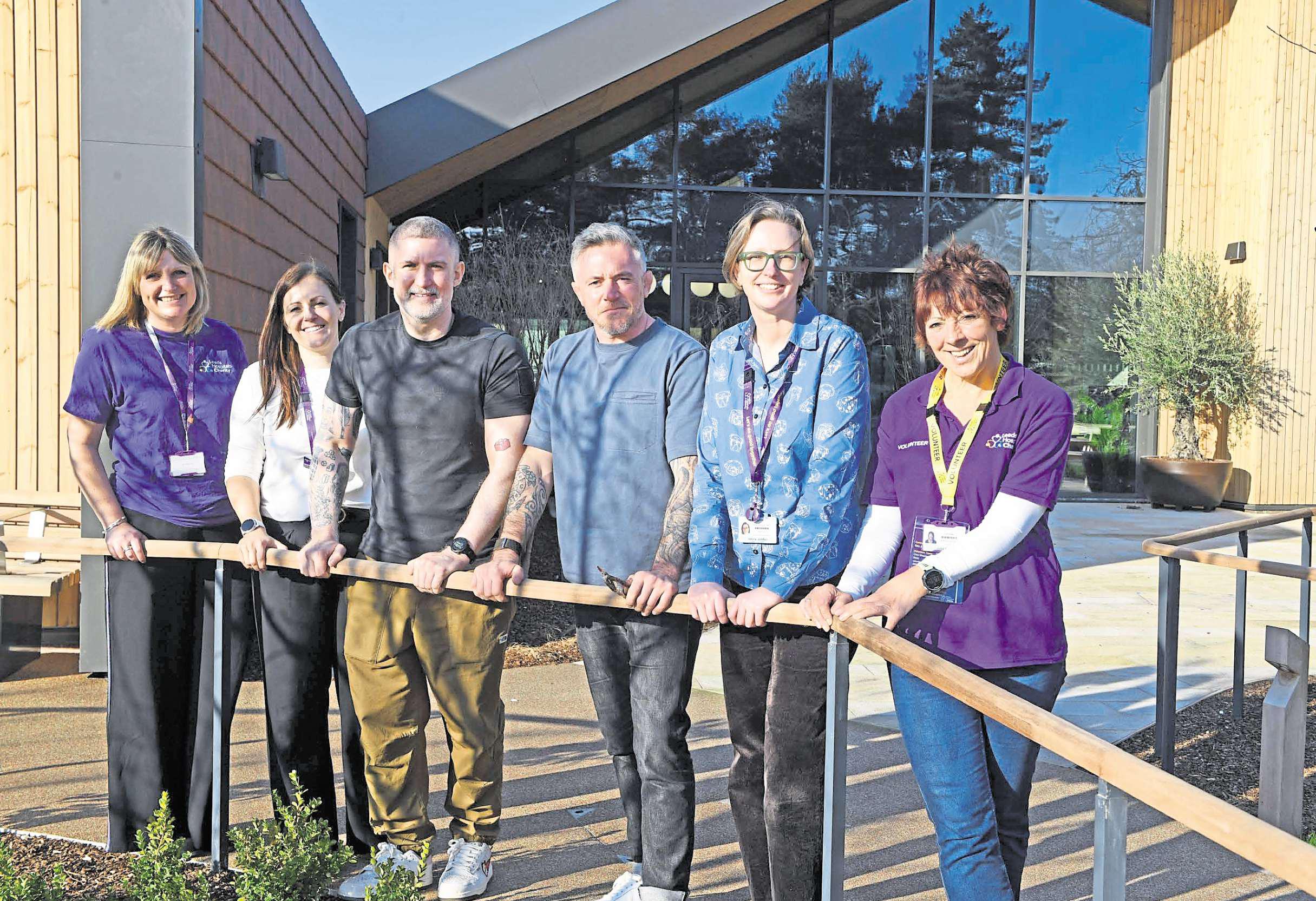 Ocean rowers visit the Rob Burrow Centre for MND