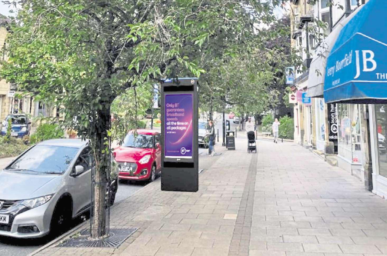 BT appeals council's decision to refuse Ilkley 'street hub'