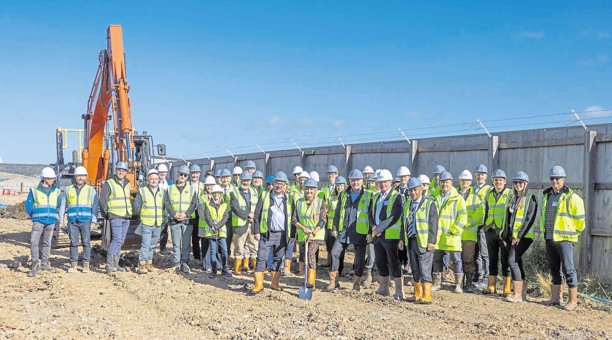 Groundbreaking ceremony marks start of Victory Quay development