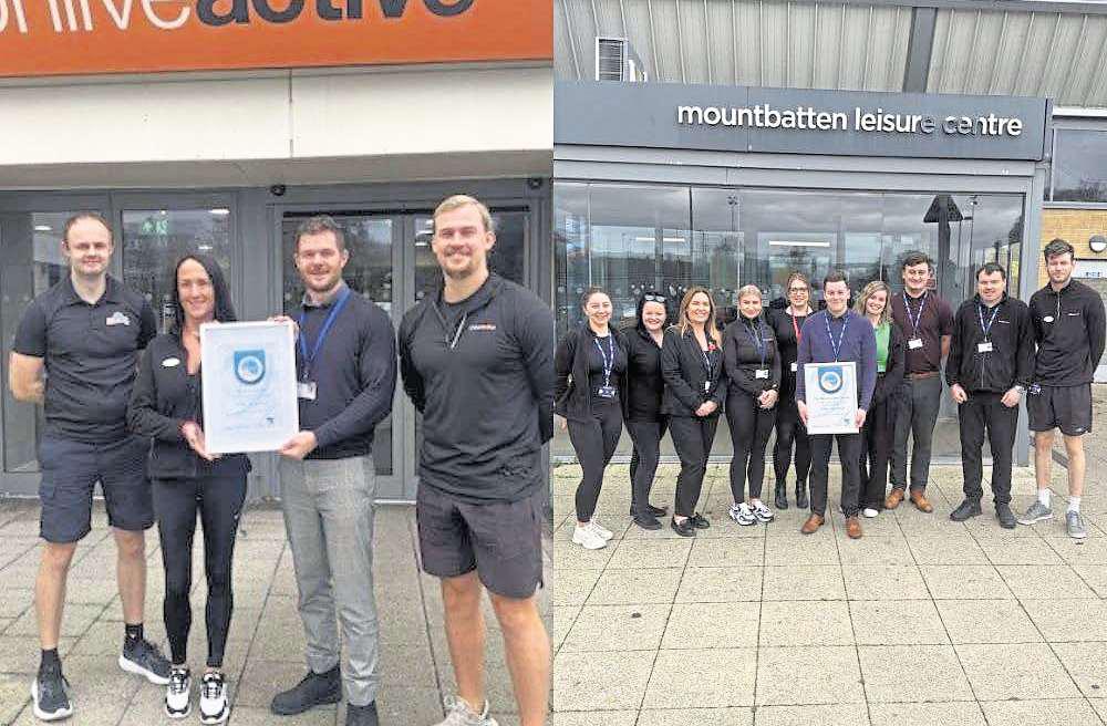 Leisure teams 'make real difference' and receive awards for dedication
