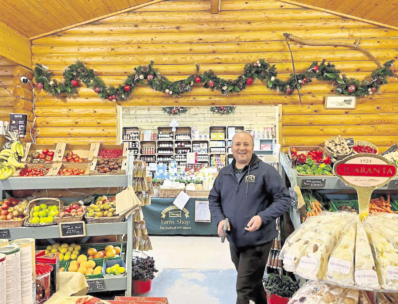 Feeling festive at the farm