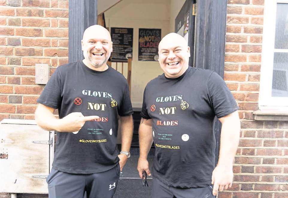 Fight in the ring, not in the street: Gym's campaign on knife crime