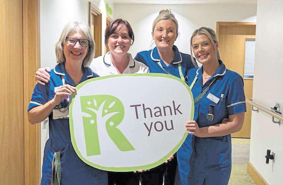 'It means a great deal' - Rowans Hospice voted 2026 charity of year