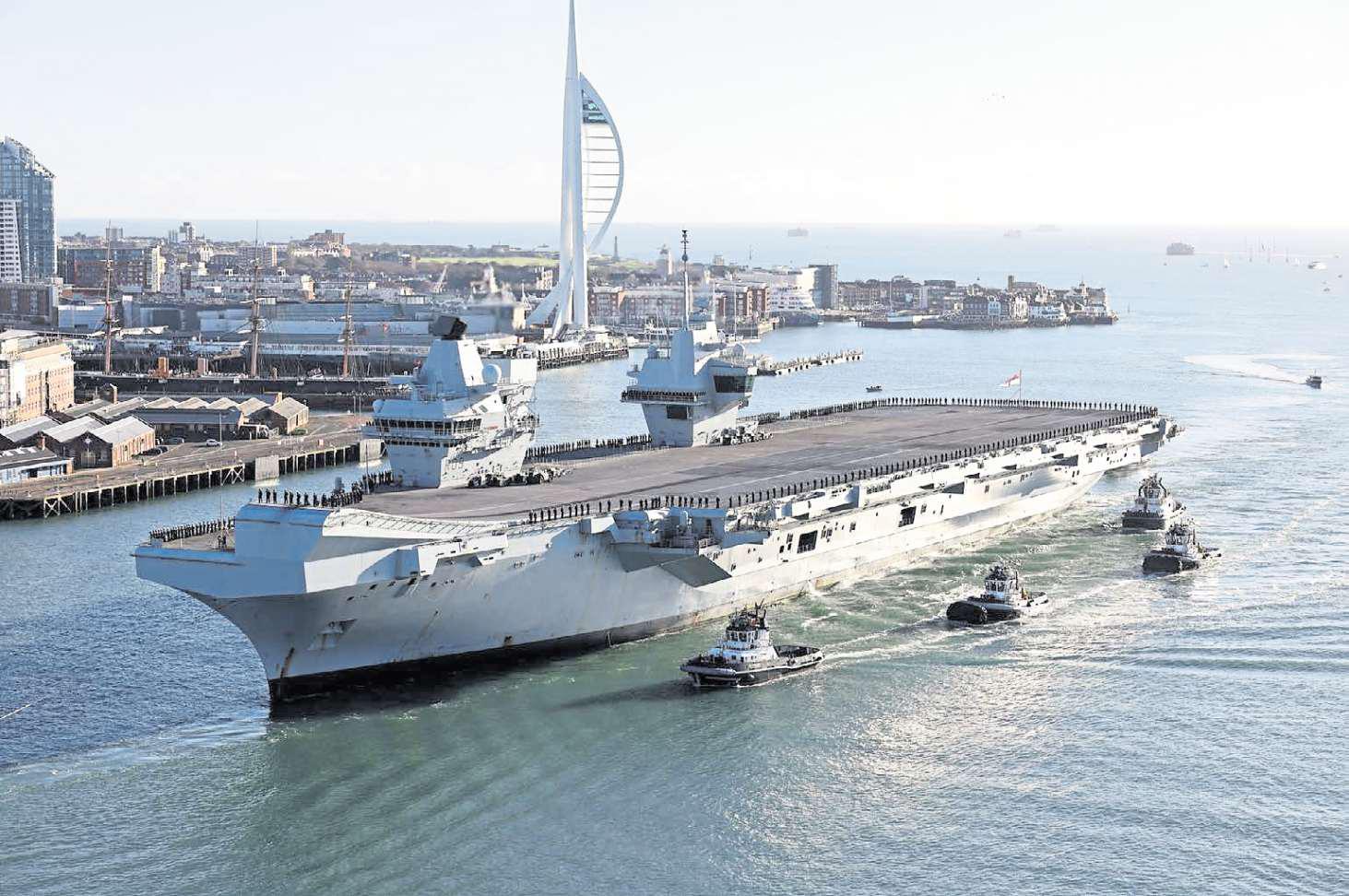 HMS Prince of Wales put on five day notice for deployment | Portsmouth ...