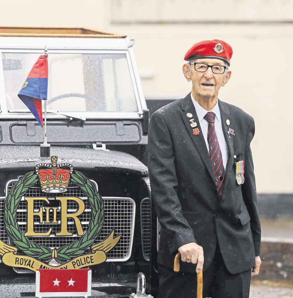 Royal visit celebrates Corps of Military Police 100th anniversary