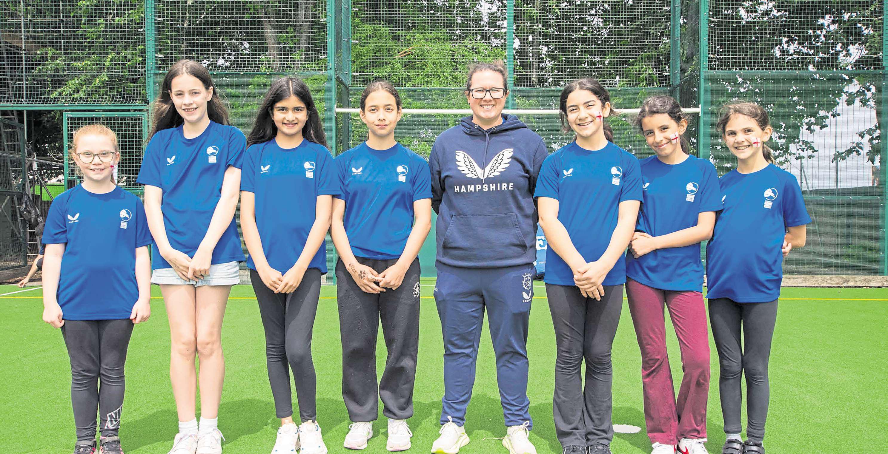‘Every girl in Hampshire will now feel they belong in cricket’