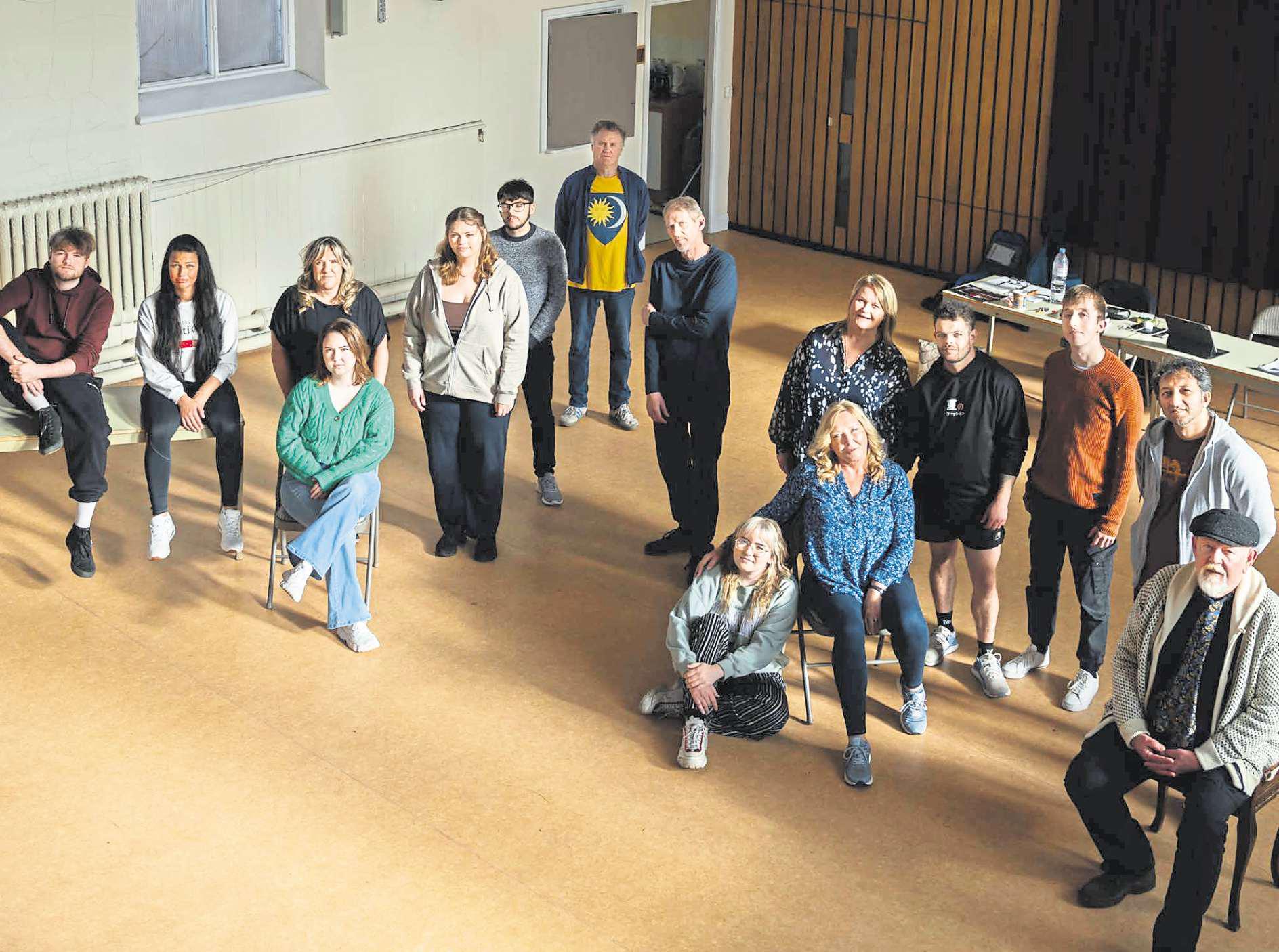 Village history on stage