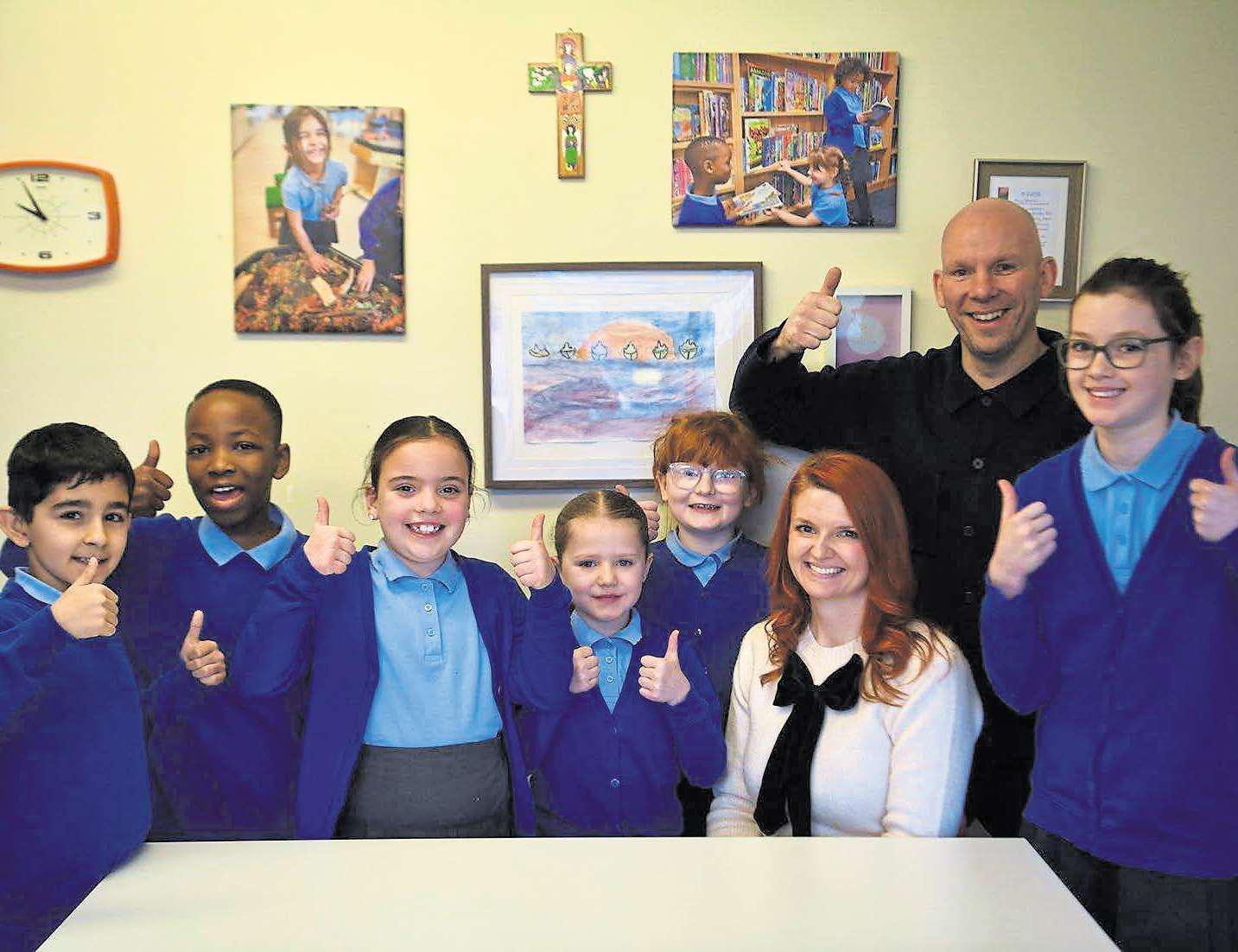 Primary school celebrates glowing Ofsted report