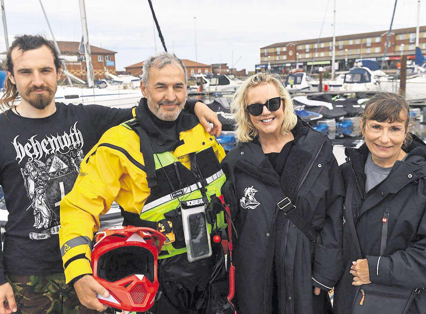 Wave warrior hits Hartlepool as part of epic solo challenge