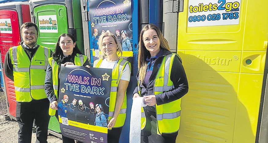 No getting caught short on this year's Walk in the Dark