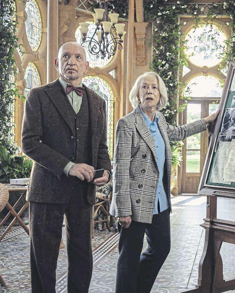 First look at Helen on the case in Thursday Murder Club movie