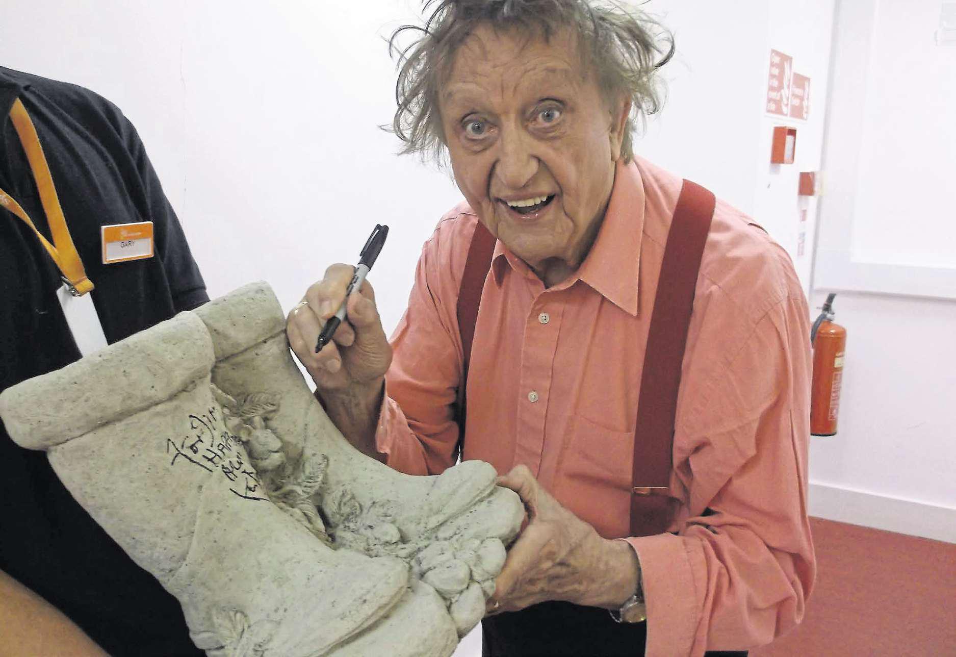 A gift from Doddy turns into the mystery of the concrete wellies