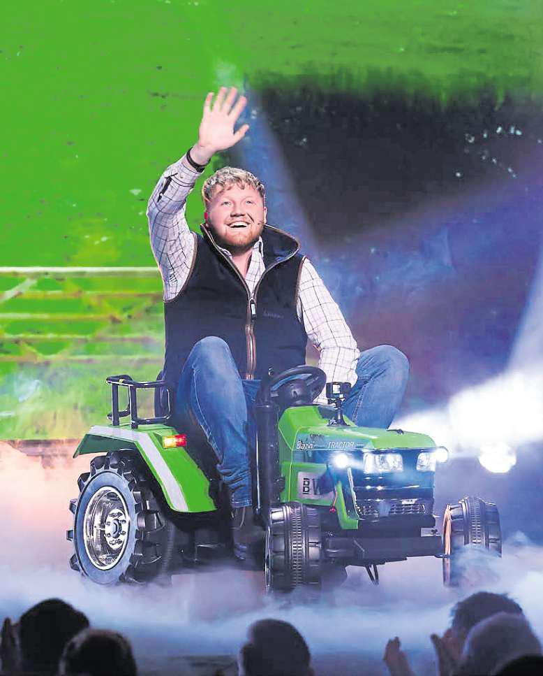 Clarkson takes bull by horns as he is left in charge down on farm