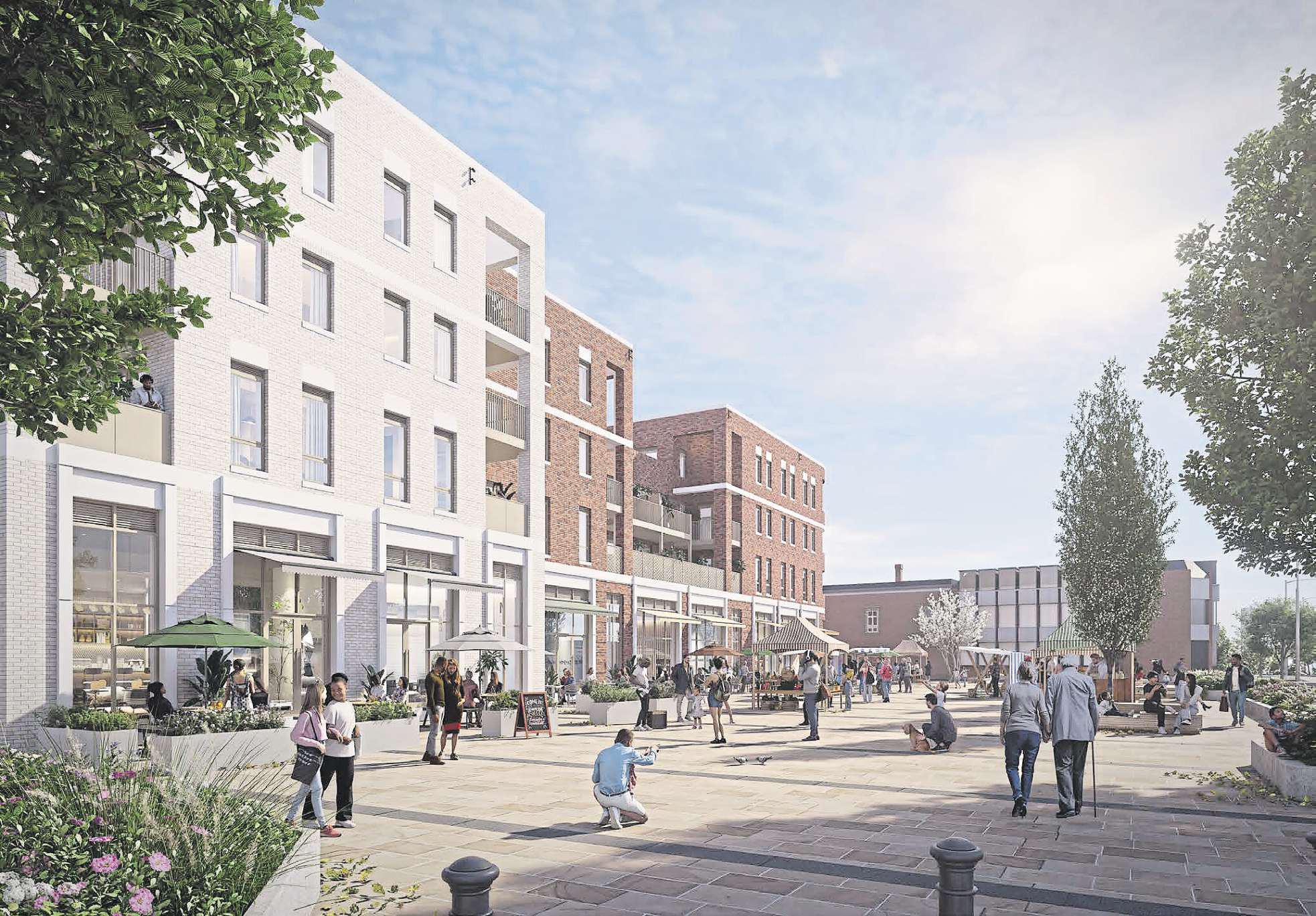 Multi-million pound town transformation presses ahead