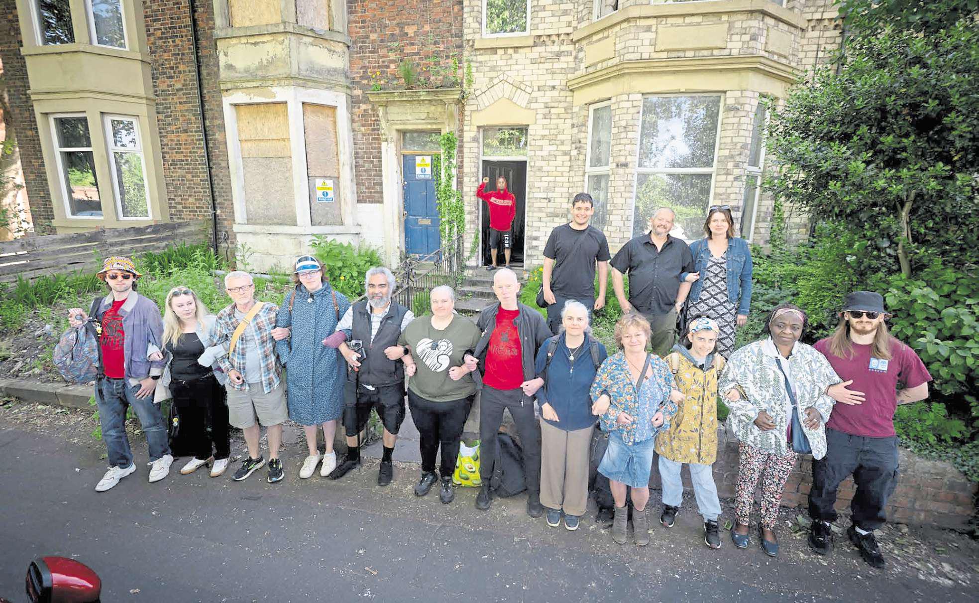 Eviction protest sees show of community support for tenant