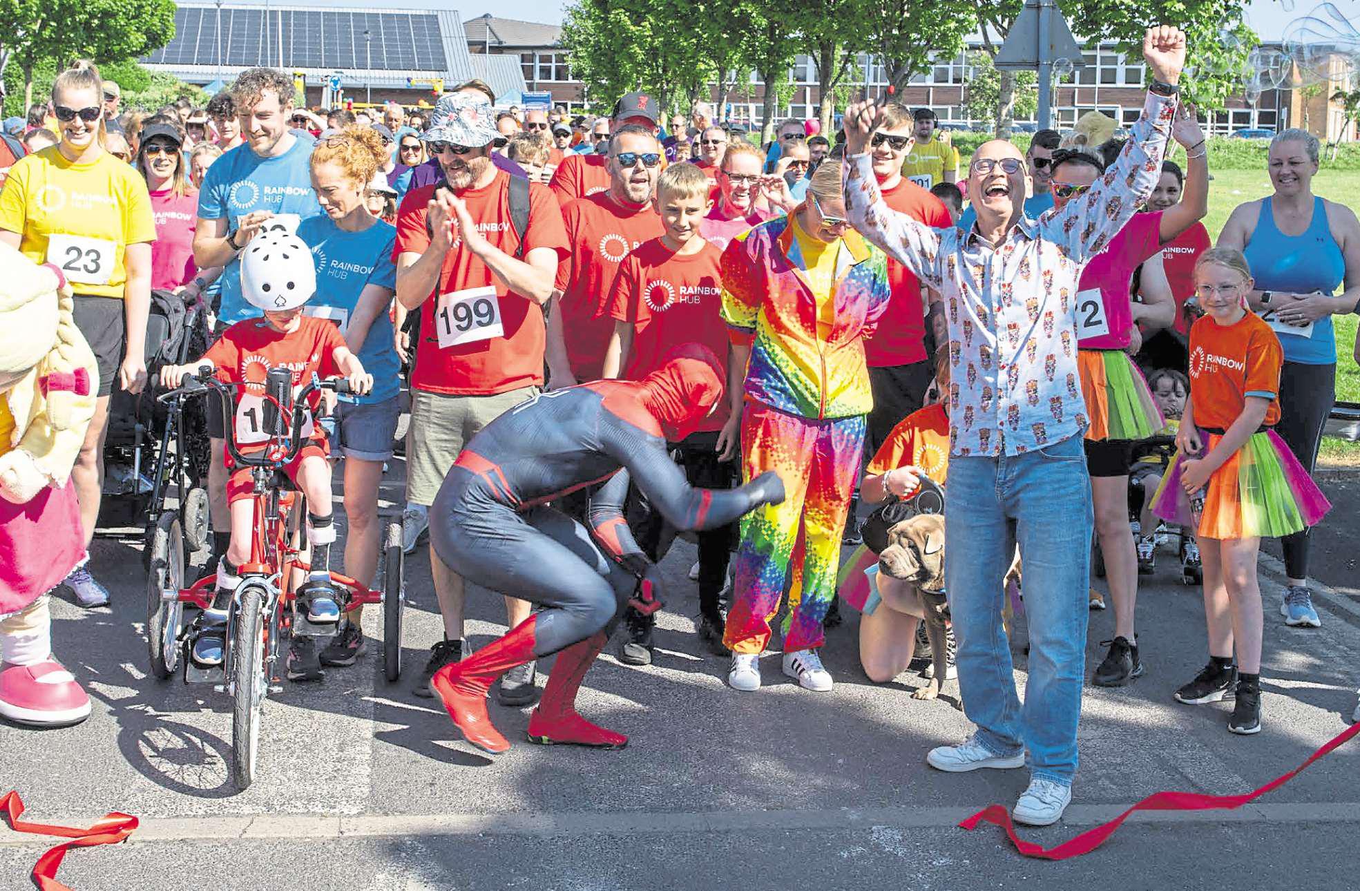 Charity finds a pot of gold thanks to walkers at the end of the Rainbow