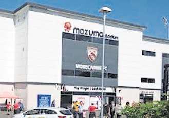 Morecambe earn silver award for their matchday experience