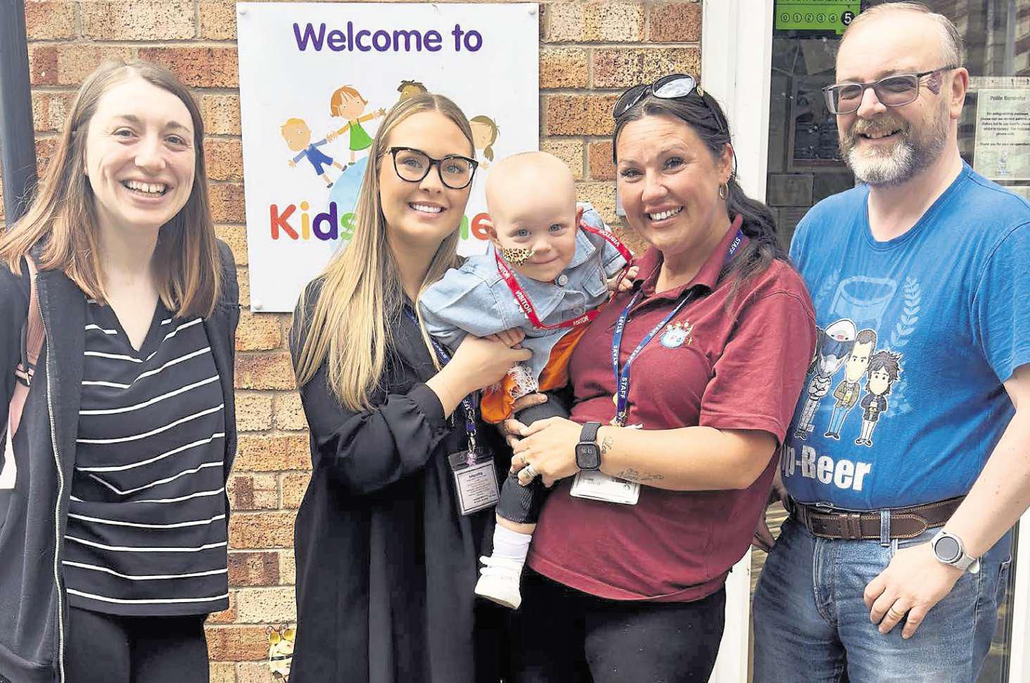 Nursery charity day celebrates little Autumn-Mae's 'strength and sparkle'
