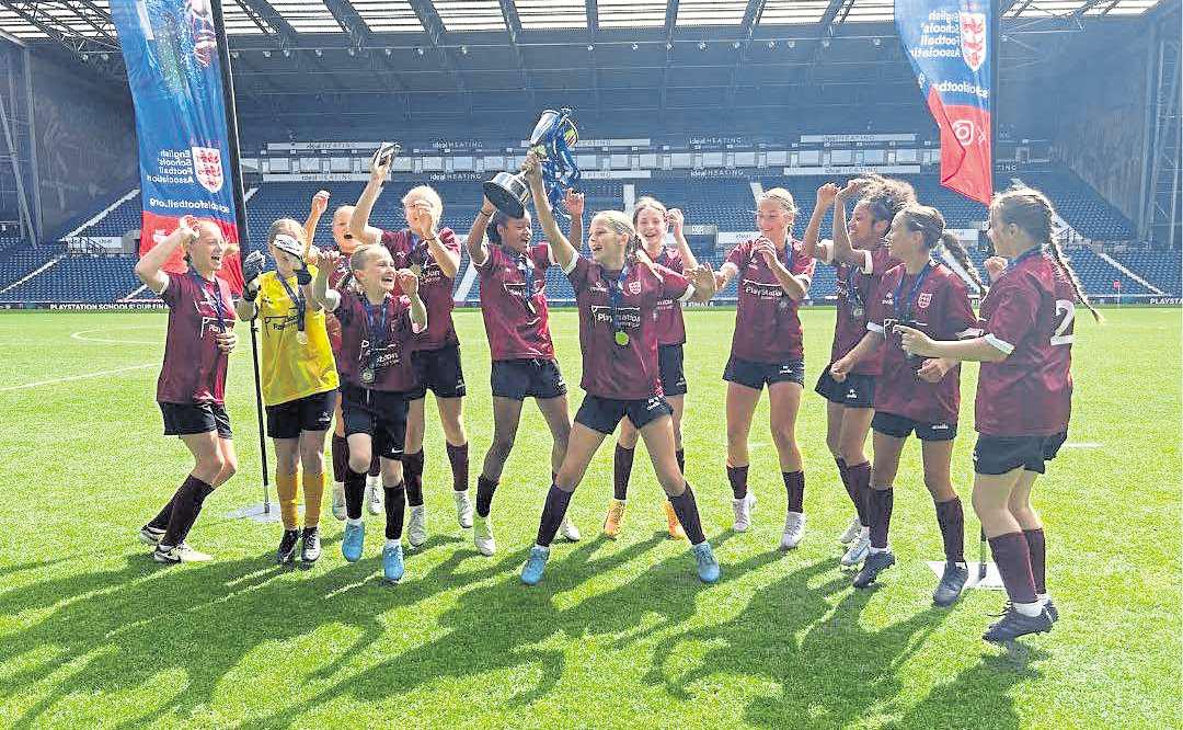 'Victory an historic moment for school and girls' football'