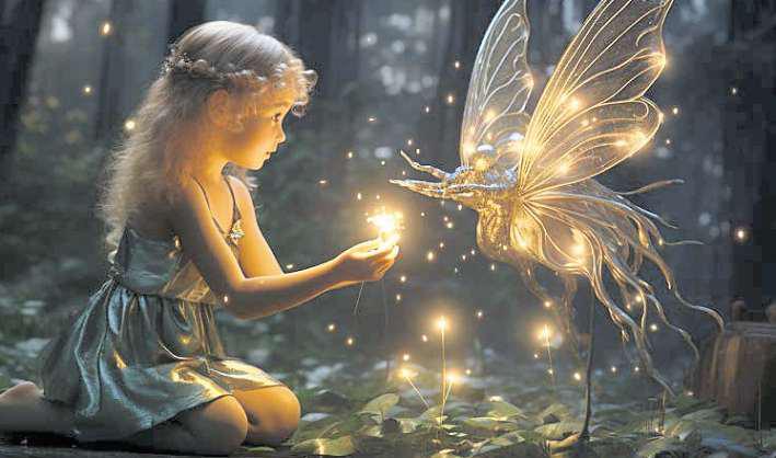 Tinker Bell orders clap your hands if you believe in fairies