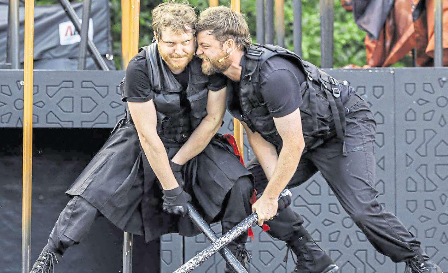 Outdoor theatre at its finest with magnificent seven playing 27 roles