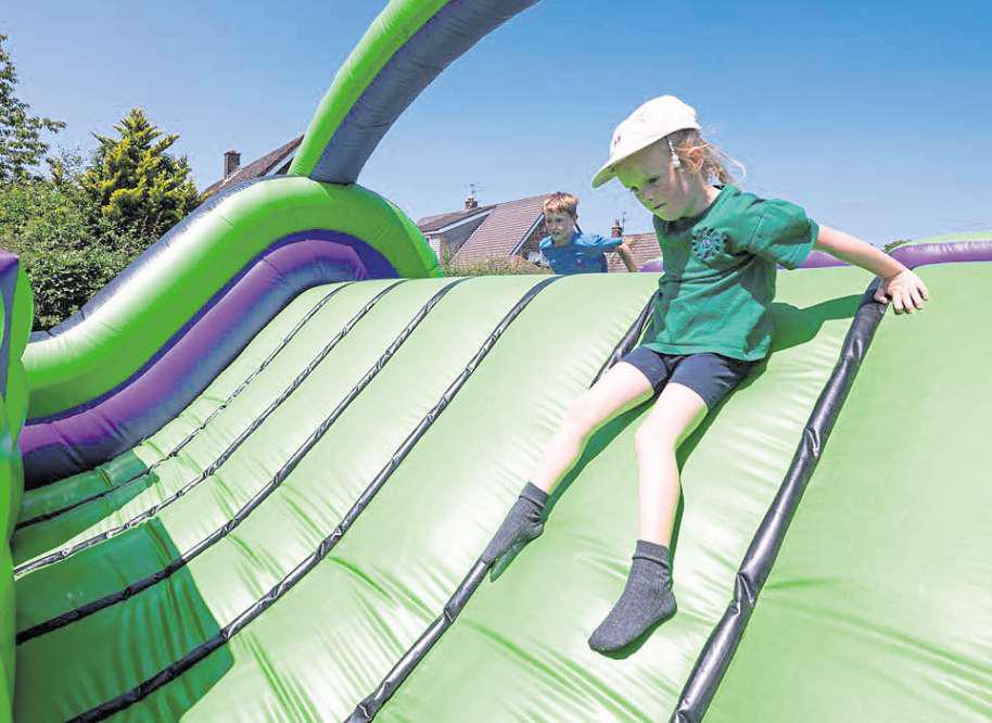 Slide day brings big donations