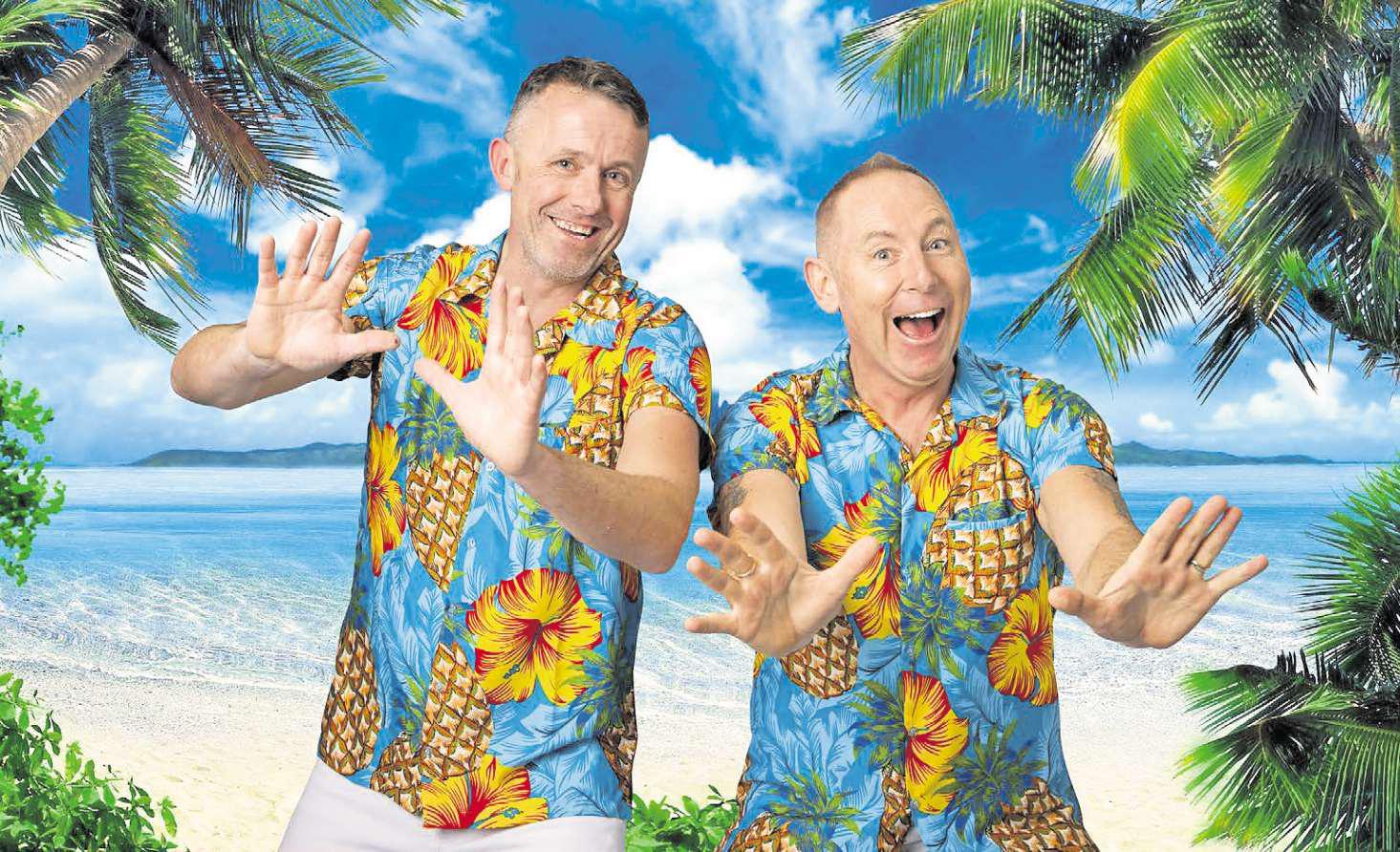 Time to party likes it's 1984 with pineapple pushing and tree shaking