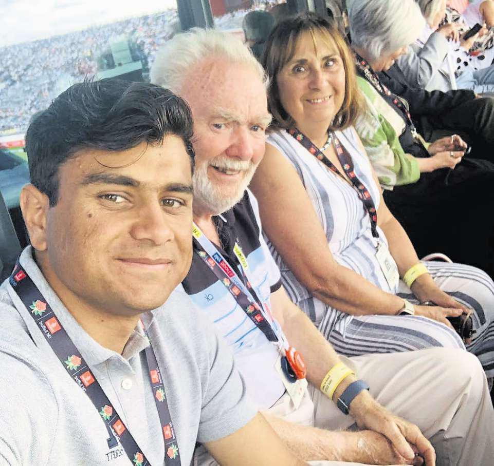 Afghan refugee TV star now firmly on the road to sporting stardom