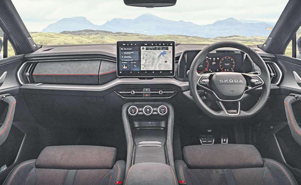 New Kodiaq earns its go-faster stripes