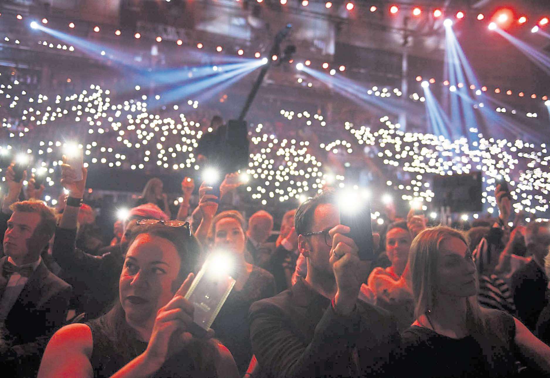 Grab your mobile phone, we are off for a night out at the arena...